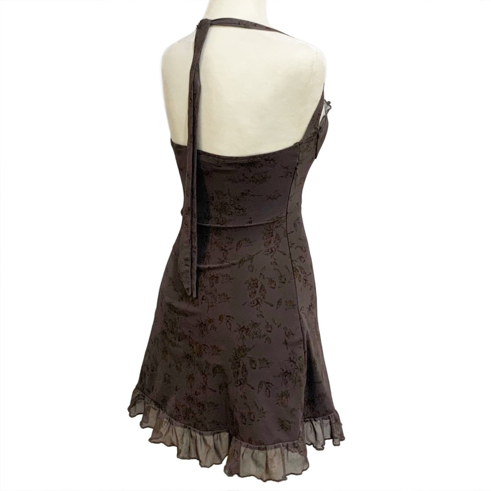 New Pink Mauve Brown Flirty Mini - Picture 4 of 16